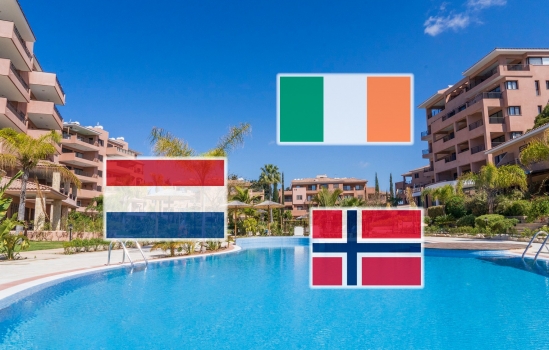 The Dutch, Norwegians and Irish have doubled property purchases in Spain compared to a year ago
